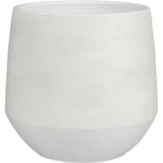Mica Decorations Übertopf Evora Ø 30 cm x 28 cm Offwhite