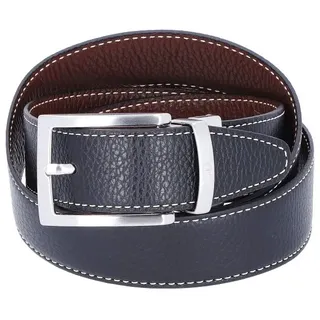 AIGNER Business Wendegürtel Leder black individuell kürzbar