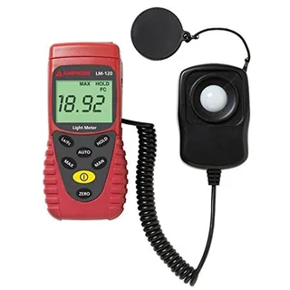 AMPROBE Fluke Digitales Luxmeter mit Data-Hold, Man/Auto Messbereichswahl
