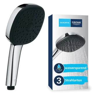 Grohe Vitalio Comfort 110 Handbrause 3 Strahlarten, 26092001,