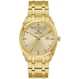 BULOVA Surveyor Gold Herren Armbanduhr 40 mm 97C115