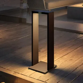 Sigor Solarleuchte Aluminium/Stahl 650mm 2,5W inkl. Akku 3000mAh graphitgrau