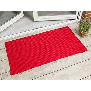 PAD Teppich Pad Outdoor Teppich UNI Rot 72x132 cm