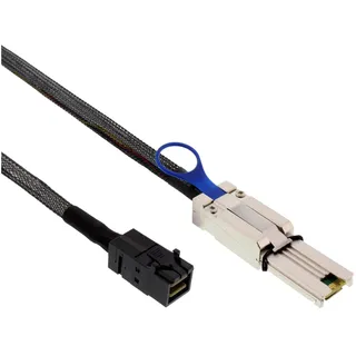 InLine Mini SAS HD Kabel, SFF-8643 zu SFF-8088, 1m