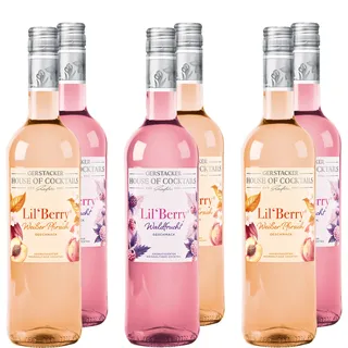 Gerstacker Lil' Berry Waldfrucht & Weißer Pfirsich 5,1 % vol 6 x 0,75 Liter