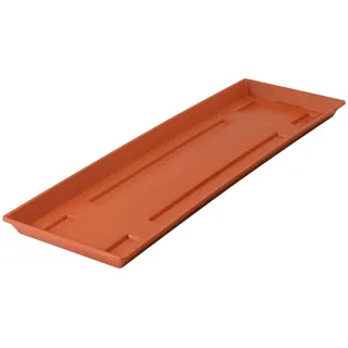 geli Blumentopfuntersetzer Geli Blumenkasten Untersetzer 60cm Terracotta 18 cm x 60 cm