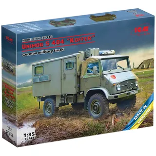 ICM 35136 - Unimog S 404 mit Kastenaufbau 1:35