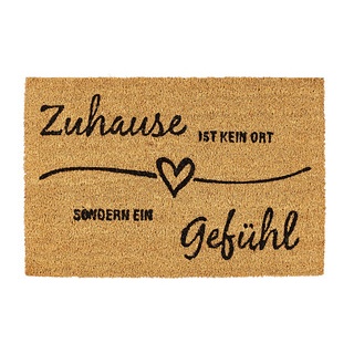 relaxdays Kokosmatte braun 40,0 x 60,0 cm