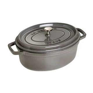 staub Bräter grau 4,2 l