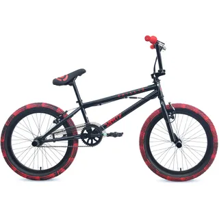 chilliz XB.02 schwarz-rot Kinder, Erwachsene V-Brake 360° Rotor - Schwarz