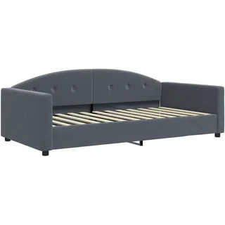 vidaXL Tagesbett 100 x 200 cm Dunkelgrau