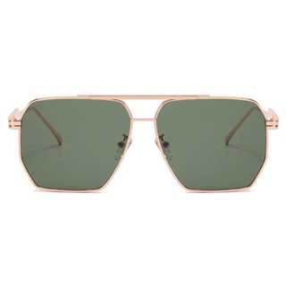 GelldG Sonnenbrille Polarisierte Sonnenbrille für Damen und Herren Retro grün