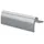 Glasfalzgriff Aluminium Silber