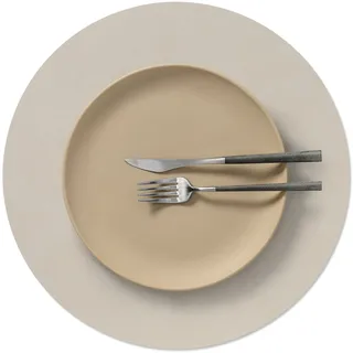 LIND DNA Tischset Circle L Nupo - Oyster White