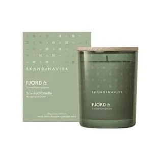 Skandinavisk Fjord Duftkerze 200 g grün