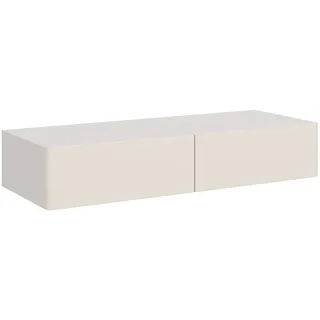 Selsey Olio - Wand-schminktisch 2-schubladig, Kaschmir, 110 Cm