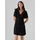 Blusenkleid Schwarz 34