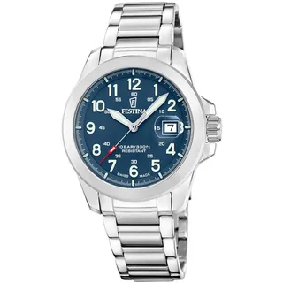 Festina Swiss Made Herrenuhr Edelstahl 40 mm F20081/2