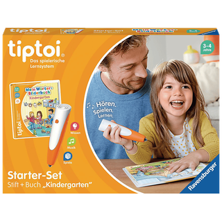 TIPTOI tiptoi® Starter-Set: Stift und Wörter-Bilderbuch Kindergarten tiptoi Mehrfarbig