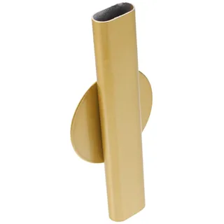 Wandvase aus Metall, Hängende Vase, für Getrocknete Blumen, Schwarz Party | Wandmontiert, Zylindrische Form, 1 Stück, für Wohnzimmerwand und Zuhause, Schlichtes Design