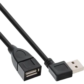 InLine USB-A 1 m Schwarz