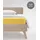Single-Jersey 90 x 190 - 100 x 200 cm gelb