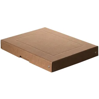 Falken Aufbewahrungsbox Pure Box Nature 24 x 32 x 4 cm 1-tlg. braun