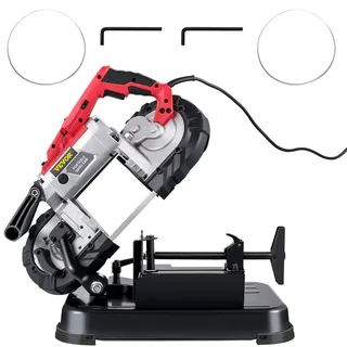 Vevor Metallbandsäge 12,7 cm Schnittgröße 1100 W ohne Sockel