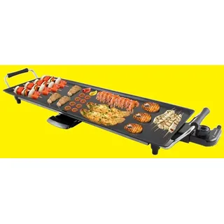 Teppanyaki Grill-Platte Elektro Tischgrill Thermostat Antihaftbeschichtung
