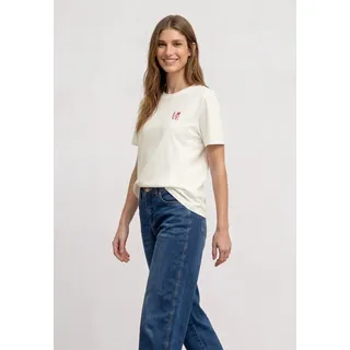 STREET ONE Kurzarmshirt Weiß 38