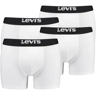 Levi's Boxershorts 4er Pack Weiß S