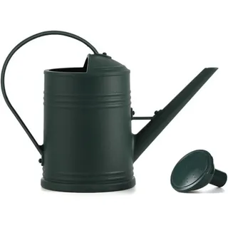 Youning Gießkanne 2L Garten Giesskanne Klein Gießkanne Zimmerpflanzen Blumengießkanne Wasserkannen mit Abnehmbarer Brause Kunststoff Gartengießkanne Pflanzengießkanne für Innen und Außen (Dunkelgrün)