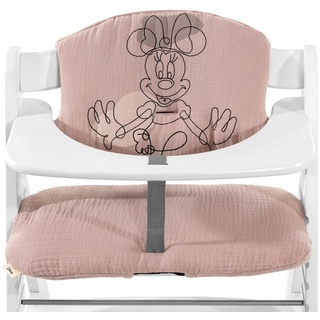 Hauck Sitzkissen / Hochstuhlauflage für Alpha Hochstuhl Highchair Pad Select - Disney - Minnie Mouse Rose
