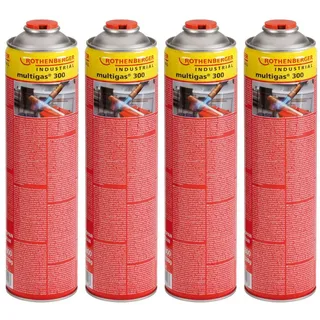 Rothenberger Industrial 4x Multigas 300 600 ml - 1000003743