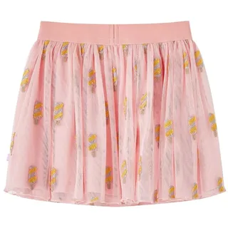 vidaXL Kinderrock mit Glitzer Zartrosa 140
