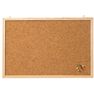 Franken Pinnwand 100 x 60 cm Kork braun