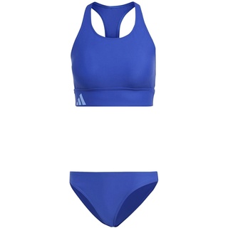 adidas, BRD Bikini, Bikini, Halbuklimische Blaue/Blaue Fusion, 36, Donna