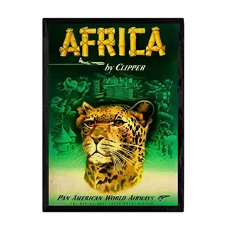 POSTER Afrika Clipper A3 Rahmenlos