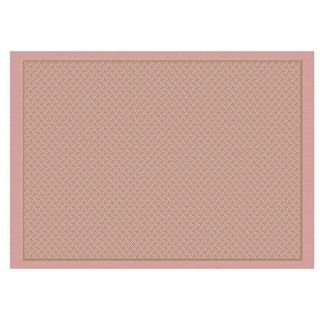 Platzset, Beschichtete Tischsets (2x Set) Osmose Tressage Tremiere 36x50 cm, Le Jacquard Francais, (Set, 2-St), beschichtet rosa
