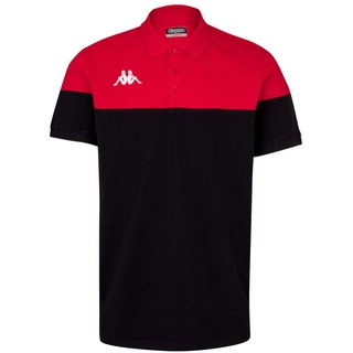 Kappa Pianetti Poloshirt für Kinder, Jungen, Polo-Shirt, Kurzarm, 304IPM0, schwarz/blau, 8 años