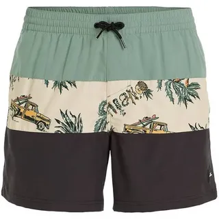 O'Neill ONEILL Badehose MIX & MATCH CALI BLOCK 15 SWIM, Beige Venice Beach, XL