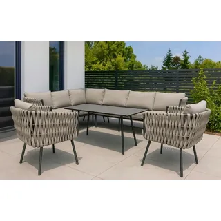 Gardissimo Abby Set 4-tlg. Taupe