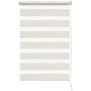salcar Doppelrollo Duo Rollo Klemmfix 95 x 130 cm Beige