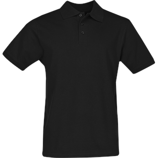 James & Nicholson Herren Classic Polo Poloshirt Polo Shirt Baumwolle NEU, black, L