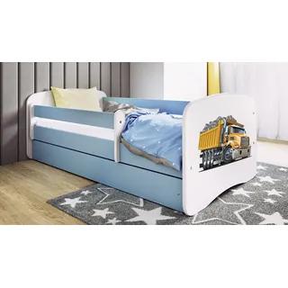 raumhirsch furniture Kinderbett Raumhirsch 80 x 160 cm Holzwerkstoff blau