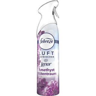 Febreze Lufterfrischer Lenor Amethyst Blütentraum, Raumspray bekämpft Gerüche und hinterlässt Frischeduft