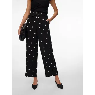 Vero Moda VMJOAN HW WIDE PANT Schlupfhose Schwarz M