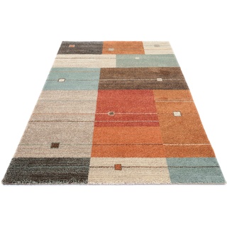 Teppich OCI DIE TEPPICHMARKE "CASTLE MODENA" Teppiche Gr. B/L: 160 cm x 230 cm, 20 mm, 1 St., orange (terra) Esszimmerteppiche