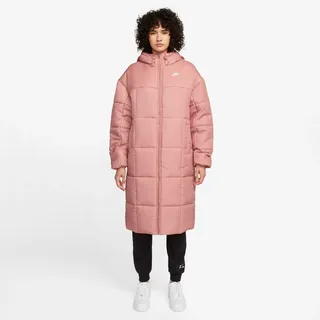 Nike Sportswear Therma-FIT CLASSIC WOMEN'S Parka Damen, Gr. M (40/42), rot (rot stardust, weiß), Obermaterial: 100% Polyester, sportlich, Mäntel