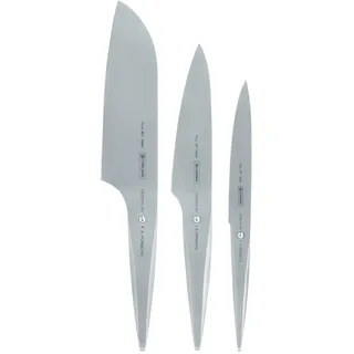 Chroma type 301 Messerset: Santoku P-02 + kleines Santoku P-04 + Allzweckmesser P-19